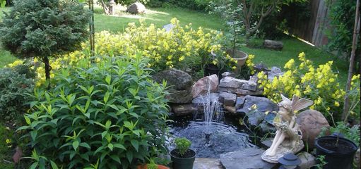 solární fontána do jezírka HsBao